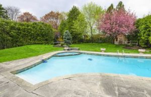 backyard pool, Sherrills Ford NC