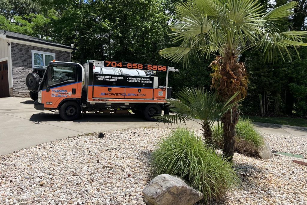 JB Power Clean Pressure Washing – driveway washing