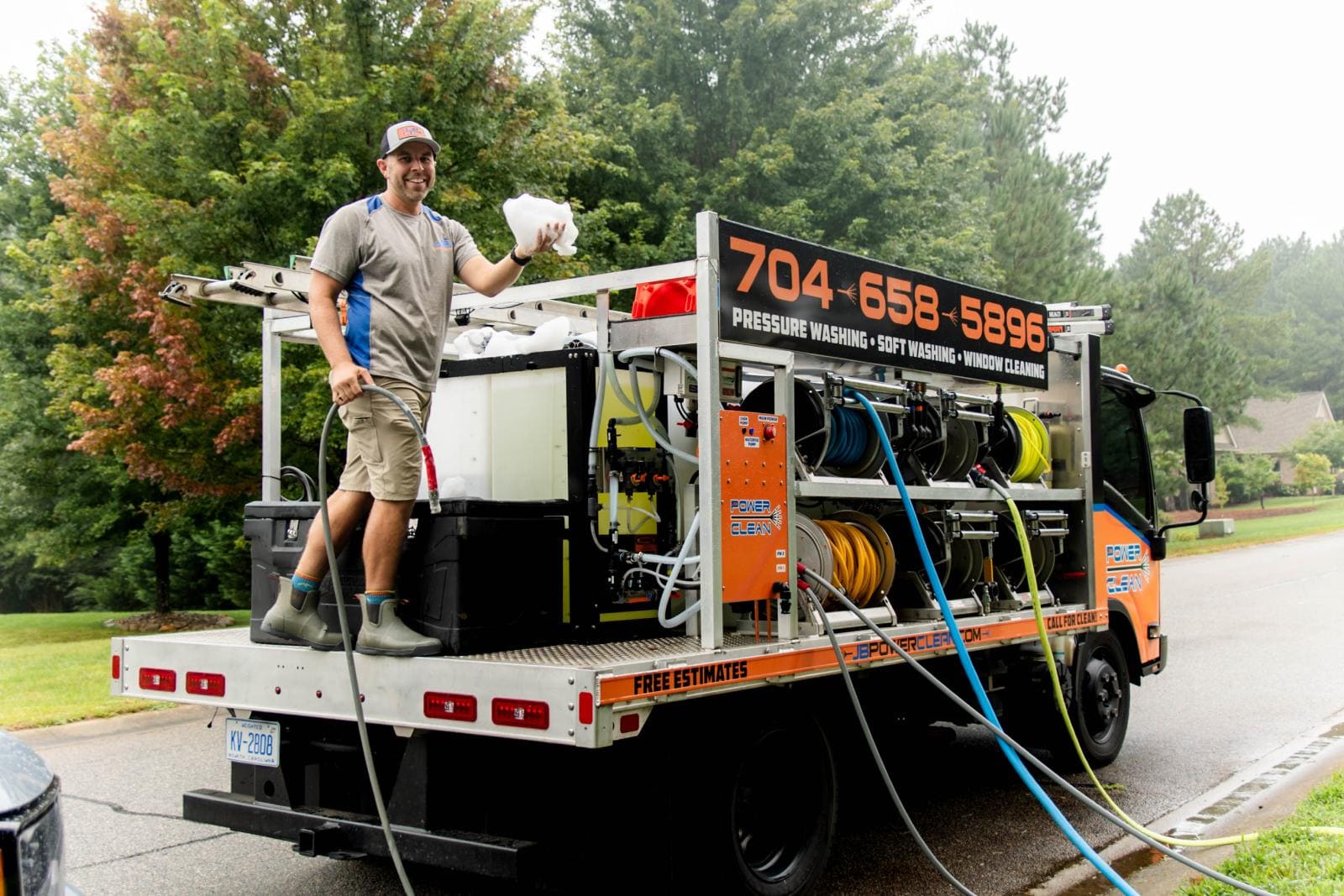 JB Power Clean Pressure Washing | JB Hoover